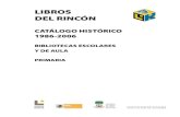 Libros del rincón  - Catálogo histórico 1986 - 2006