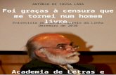 Professor Sousa Lara - Entrevista ao Jornal Correio da Linha