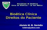Direitos do Paciente - Bioética Clínica