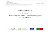 Qualidade nos Serviços de Informação Turística_3ºTT