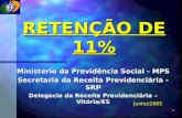 RETENCAO 11% INSS
