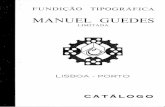 Catálogo da Fundição Tipográfica Manuel Guedes