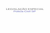 Legislação Especial PENAL - POLICIA CIVIL SP