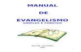 MANUAL DE EVANGELISMO