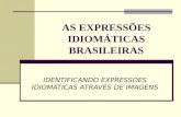 AS EXPRESSOES IDIOMÁTICAS BRASILEIRAS