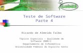 Aula 9 - Teste de Software - Parte 4