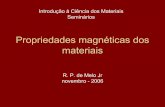 Propriedades magnéticas dos materiais