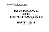 Manual de Operacao WT-21