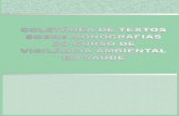 Coletânea de textos sobre monografias do curso de vigilância ambiental em saúde - UFRJ