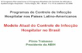 modelo atual de controle de infecção hospitalar no brasil