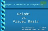 Visual Basic vs. Delphi