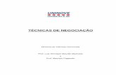 Apostila - Técnicas de Negociação - Prof Mauricio Faganelo & LH Machado