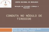 CONDUTA NO NÓDULO DE TIREOIDE