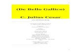 De Bello Gallico - Comentários de Júlio Cesar sobre a guerra da Gália