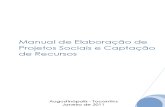 Manual de Elaboração de Projetos Sociais e Captação de Recursos vers 2011