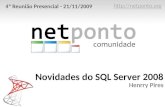 Novidades do SQL Server 2008