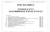 Direito Administrativo - Esquema de Estudo