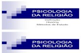 Psicologia da Religião - Cap.1 Definição, História e Métodos