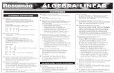 Resumão - Álgebra Linear