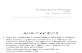 Aminocidos e prote­nas parte I Biotec_Nanotec