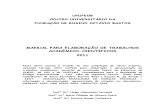 Manual para Elaboração de Trabalhos Acadêmico Científicos 2011