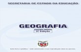 Geografia - SEED - Ensino Médio - 2º Edição