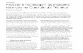 Carlos Gerbase - Flusser e Heidegger - As imagens técnicas na questão da técnica