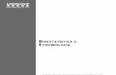 Bioestatística e epidemiologia (pós)