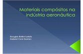 Materiais compósitos na indústria aeronáutica