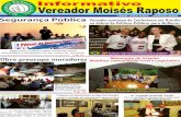 INFORMATIVO I - VEREADOR MOISÉS RAPOSO