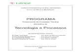 Tecnologia e Processos - Frio