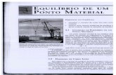 Cap. 3 - EQUILÍBRIO DE UM PONTO MATERIAL