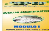 (a) Apostila - Auxiliar Administrativo Modulo i