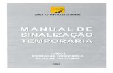 Manual de Sinalizacao Temp or Aria JAE 1997 - Tomo I - Estrada