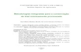 metodologias integradas para a conservação de kiwi minimamente processado