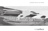 CURSO CEBES 2011: Gestão Pública e Relação Público Privado na Saúde
