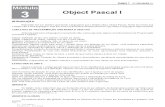 Object Pascal I