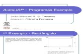 Programas Exemplo Em AutoLisp