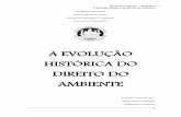 Evolução Histórica do Direito do Ambiente - Diogo Martins, nº18110