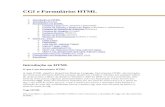 CGI e Formulários HTML