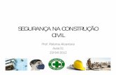 POLITEC AULA 01 PDF - SEGURANÇA NA CONSTRUÇÃO CIVIL