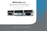 Manual de Serviço Som Philco PH200