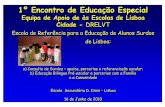 APRESENTAÇÃO_Agrupamento de Escolas Quinta de Marrocos - Escola de Referência para a Educação do Ensino Bilingue de Alunos Surdos