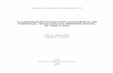 A CONSTRUÇÃO DO ESTADO-PROVIDÊNCIA EM PORTUGAL- EVOLUÇÃO DA DESPESA SOCIAL DE 1935 A 2003