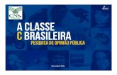 Pesquisa: A Classe C Brasileira realizada pela FGV a pedido da Confederação nacional da Agricultura