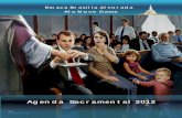 Agenda 2012 - Reunião Sacramental Ala Novo Gama
