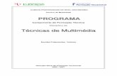 Programa Técnicas de Multimédia