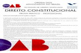 VIII Exame OAB - Prova Prtico Profissional - Consitucional