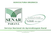 Agricultura Orgânica Comercialização e Certificação