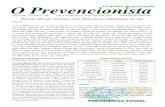 O Prevencionista - Ano XIII - Edição de nº 226 de  09 de Janeiro de 2.013